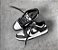 Nike Dunk preto e branco - Imagem 1