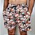 Shorts Elastic Sublimado Masc Adulto 3 Bolsos Skull - Imagem 1