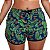 Shorts tactel Moscow Premium Feminino Verde Planta - Imagem 1