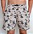 Shorts Elastico Sublimado Adulto 3  Creme Palmeiras - Imagem 2