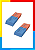 BORRACHA BICOLOR CIS - Imagem 1