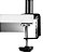 Suporte de mesa TV/monitor até 27" articulado em aço - Imagem 5