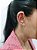Piercing fake e brincos minimalistas ponto de luz - Imagem 1