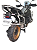 Suportes Traseiros Laterais R1300gs Inox Para Bmw Mototop - Imagem 4