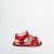 SANDALIA MASCULINA ADVENTURE - COR VERMELHA/RATO  - LINHA BABY - Imagem 2
