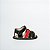 SANDALIA MASCULINA ADVENTURE - COR PRETO/VERMELHO - LINHA BABY - Imagem 2