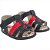 SANDALIA MASCULINA ADVENTURE - COR PRETO/VERMELHO - LINHA BABY - Imagem 3