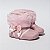 BOTA MENINA - CAMURÇA ROSA - DETALHE EM LAÇO CETIM - LINHA BABY - Imagem 1