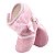 BOTA MENINA - CAMURÇA ROSA - DETALHE EM LAÇO CETIM - LINHA BABY - Imagem 3