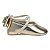 SAPATILHA BAILARINA - COR OURO - LINHA BABY - Imagem 4