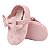SAPATILHA LOVE - COR ROSA - C/ LAÇO E BORDADO CORAÇÃO - LINHA BABY - Imagem 3