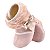 BOTA MENINA - CAMURÇA NUDE- DETALHE EM LAÇO CETIM - LINHA BABY - Imagem 3