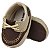 DOCKSIDE MENINO - COR CAFÉ C/ MARFIM - MATERIAL SINTETICO - LINHA BABY - Imagem 1