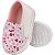 SLIP ON FEMININO - BRANCO C/ESTAMPA CORAÇÃO - LINHA KIDS - Imagem 3