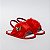 CHINELINHO VERMELHO MENINA - PELINHO APLICAÇÃO BORBOLETA - LINHA BABY - Imagem 1
