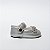 SAPATILHA SOFISTICADA - PRATA - 3 FLORES DUPLAS - MATERIAL LAMINADO - LINHA BABY - Imagem 2
