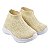 TENIS ESPORTIVO - MATERIAL DE TRICÔ - COR MARFIM - SOLA MICRO EXPANDIDO - LINHA KIDS - Imagem 1