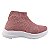 TENIS ESPORTIVO - MATERIAL DE TRICÔ - COR ROSE - SOLA MICRO EXPANDIDO - LINHA KIDS - Imagem 2