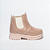 BOTA JEQUINHA MENINA - COR ROSE PEROLADO C/BORDADO - MAT. SINTETICO - LINHA KIDS - Imagem 2