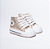 STARZINHO CANO ALTO - COR CROCO OURO LIGHT - MATERIAL SINTÉTICO - LINHA BABY - Imagem 1