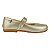 SAPATILHA FEMININA - COR OURO PEROLADO - MATERIAL SINTETICO - LINHA KIDS - Imagem 4
