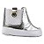 BOTA PARIS MENINA - COR PRATA METALIZADO - LINHA BABY - Imagem 2