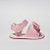 SANDALIA FEMININA SOFIA - LAÇO PINGENTE - COR ROSA  - LINHA BABY - Imagem 2