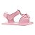 SANDALIA FEMININA BIA - LAÇO C/ PEROLAS - COR ROSA - LINHA BABY - Imagem 4