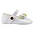 SAPATILHA FEMININA - MODELO FLORESCER - COR BRANCA - LINHA BABY - Imagem 4