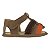 SANDÁLIA MASCULINA - MODELO FRANCISCANA - COR CASTOR C/CAFÉ E LARANJA - LINHA BABY - Imagem 4