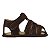 SANDÁLIA MASCULINA - MODELO FRANCISCANA FECHADA - COR CAFÉ - LINHA BABY - Imagem 4