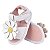 SANDALIA FEMININA MARGARIDA - ENFEITE DE 3 ROSAS - COR BRANCA - LINHA BABY - Imagem 3