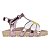 BIRKEN MENINA - MODELO MARGARIDA - COR ROSA METALIZADO  - LINHA KIDS - Imagem 4