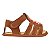 SANDALIA MASCULINA - APLICAÇÃO EMBORRACHADA - COR CARAMELO  - LINHA BABY - Imagem 4