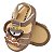 SANDALIA MASCULINA - APLICAÇÃO EMBORRACHADA - COR CASTOR - LINHA BABY - Imagem 3