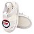 SANDALIA MASCULINA - APLICAÇÃO EMBORRACHADA - COR BRANCO - LINHA BABY - Imagem 3