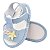 SANDALIA FEMININA - APLICAÇÃO EMBORRACHADA - COR AZUL BEBE - LINHA BABY - Imagem 3