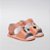 SANDALIA FEMININA - APLICAÇÃO EMBORRACHADA - COR SALMÃO - LINHA BABY - Imagem 1