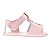 SANDALIA FEMININA - APLICAÇÃO EMBORRACHADA - COR ROSA BEBE - LINHA BABY - Imagem 4