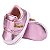 TENIS FEMININO - COR ROSA GOLDEN - VELCRO - APLIQUE "MAGUILU BABY" - LINHA BABY - Imagem 3