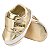 TENIS FEMININO - COR OURO GOLDEN - VELCRO - APLIQUE "MAGUILU BABY" - LINHA BABY - Imagem 1