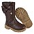 BOTA MENINA WONDER - COR CAFÉ MATELASSÊ - APLICAÇÃO LAÇO - LINHA KIDS - Imagem 3