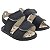 SANDALIA MASCULINA ADVENTURE VELCRO DUPLO - COR PRETO ESCURO- LINHA BABY - Imagem 3