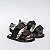 SANDALIA MASCULINA ADVENTURE VELCRO DUPLO - COR PRETO ESCURO- LINHA BABY - Imagem 1