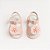 SANDALIA FEMININA POMPOM - COR ROSA - LINHA BABY - Imagem 1