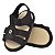 SANDÁLIA MASCULINA - MODELO FRANCISCANA - COR PRETO - LINHA BABY - Imagem 1