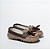 MOCASSIM CRAVINHO UNISSEX - COR CASTOR C/ CAFÉ - LINHA KIDS - Imagem 1