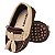 MOCASSIM CRAVINHO UNISSEX - COR MARFIM C/ CAFÉ - LINHA KIDS - Imagem 3