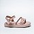 SANDÁLIA FEMININA INFANTIL 4 FLORES - COR ROSE - LINHA KIDS - Imagem 2