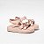 SANDÁLIA FEMININA INFANTIL 2 LAÇOS - COR ROSE - LINHA KIDS - Imagem 1